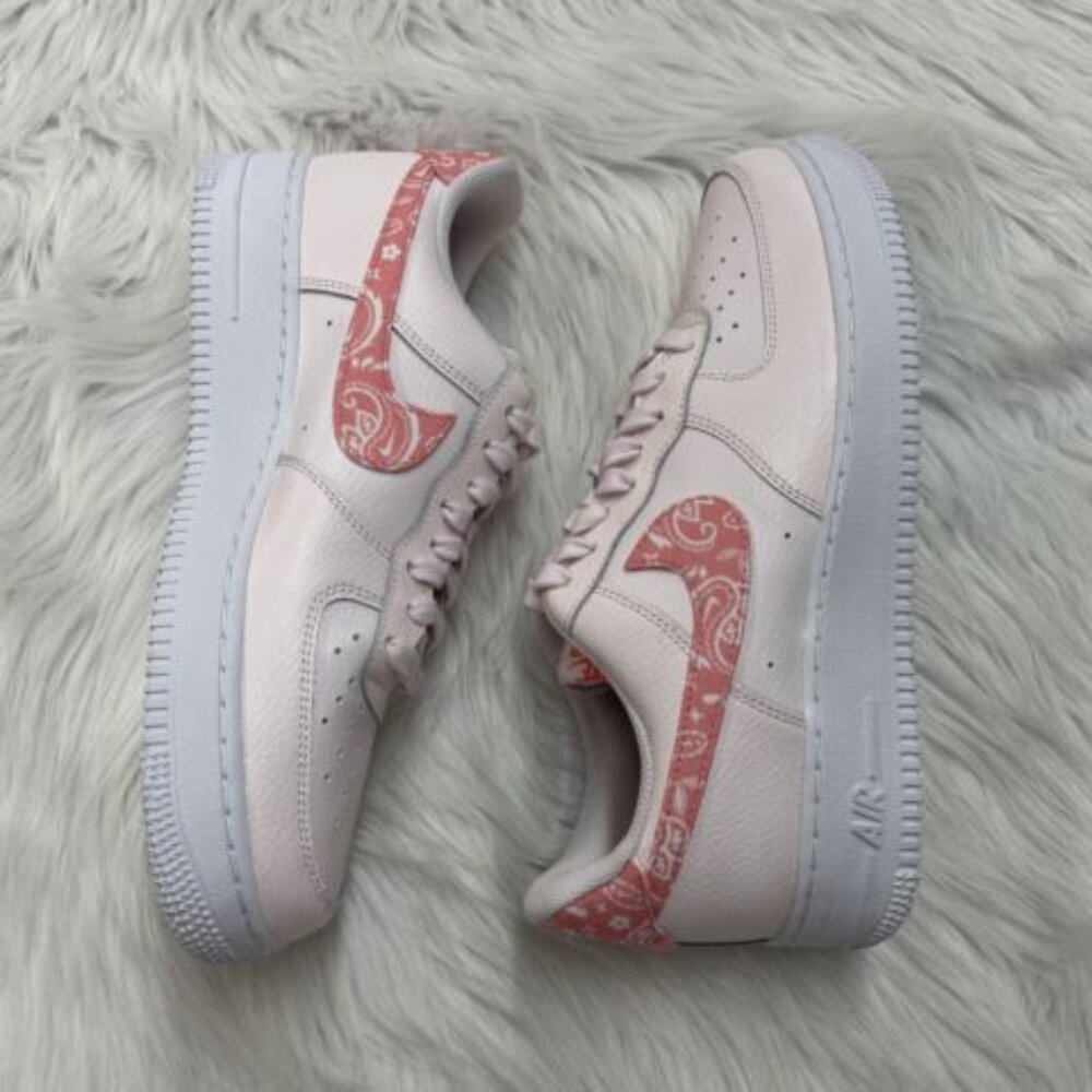 Nike Air Force 1 '07 Low Womens Sportswear Shoes Pink FD1448-664 VNDS Size 10 - Picture 4 of 7